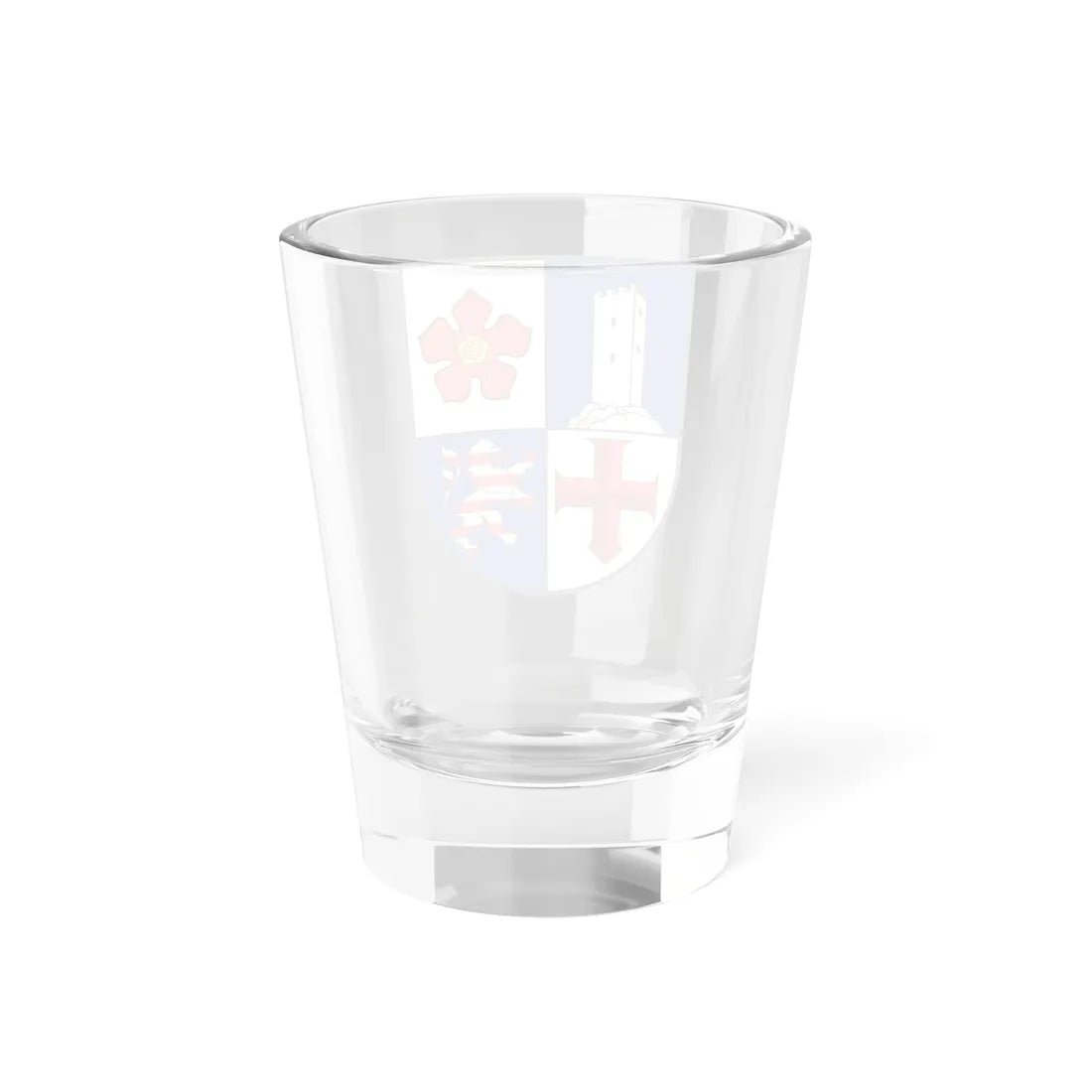 WappenKreisBergstrasse (Germany) (Coat of Arms) Shot Glass 1.5oz - Go Mug Yourself
