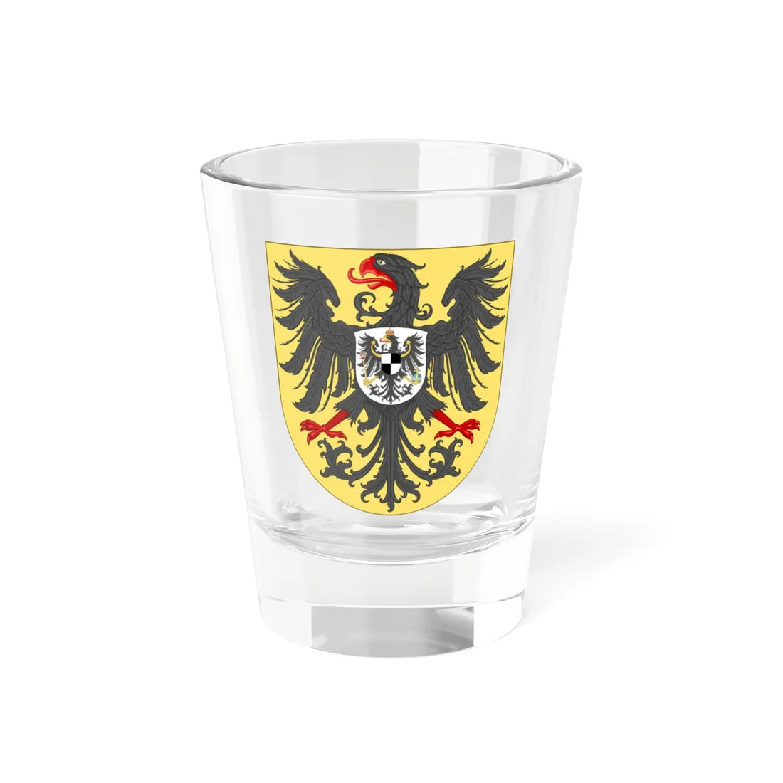 Wappenschild des Deutschen Kaiserreiches 1889-1918 (Germany) (Coat of Arms) Shot Glass 1.5oz 1.5oz - Go Mug Yourself