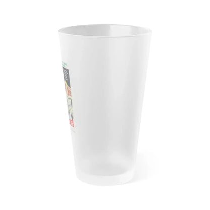 WAR BETWEEN THE PLANETS 1966 Movie Poster - Frosted Pint Glass 16oz - Go Mug Yourself