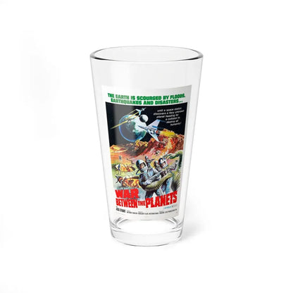 WAR BETWEEN THE PLANETS 1966 Movie Poster - Pint Glass 16oz 16oz - Go Mug Yourself