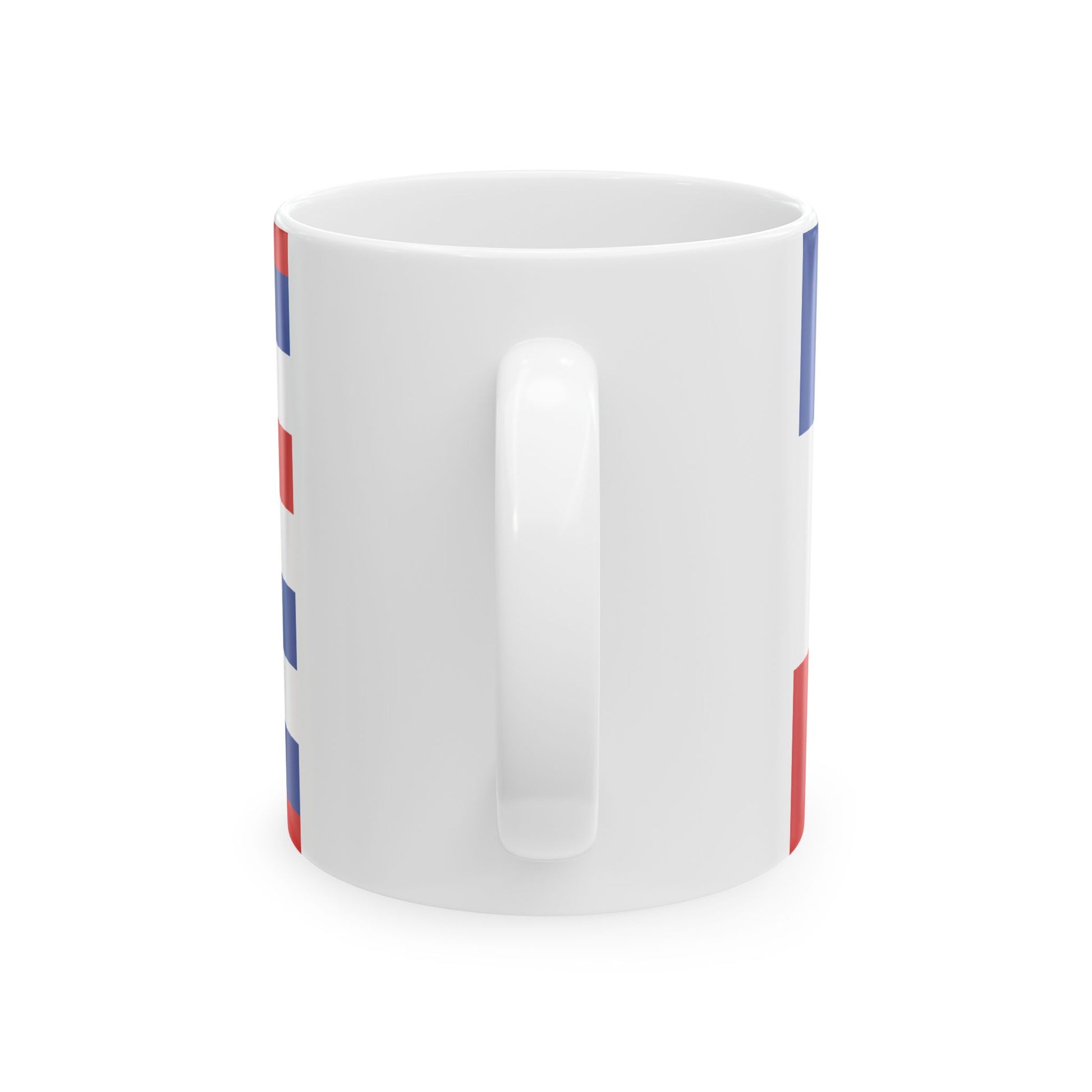 War Ensign of DF Yugoslavia 1942 (Croatia) White Coffee Mug-Go Mug Yourself