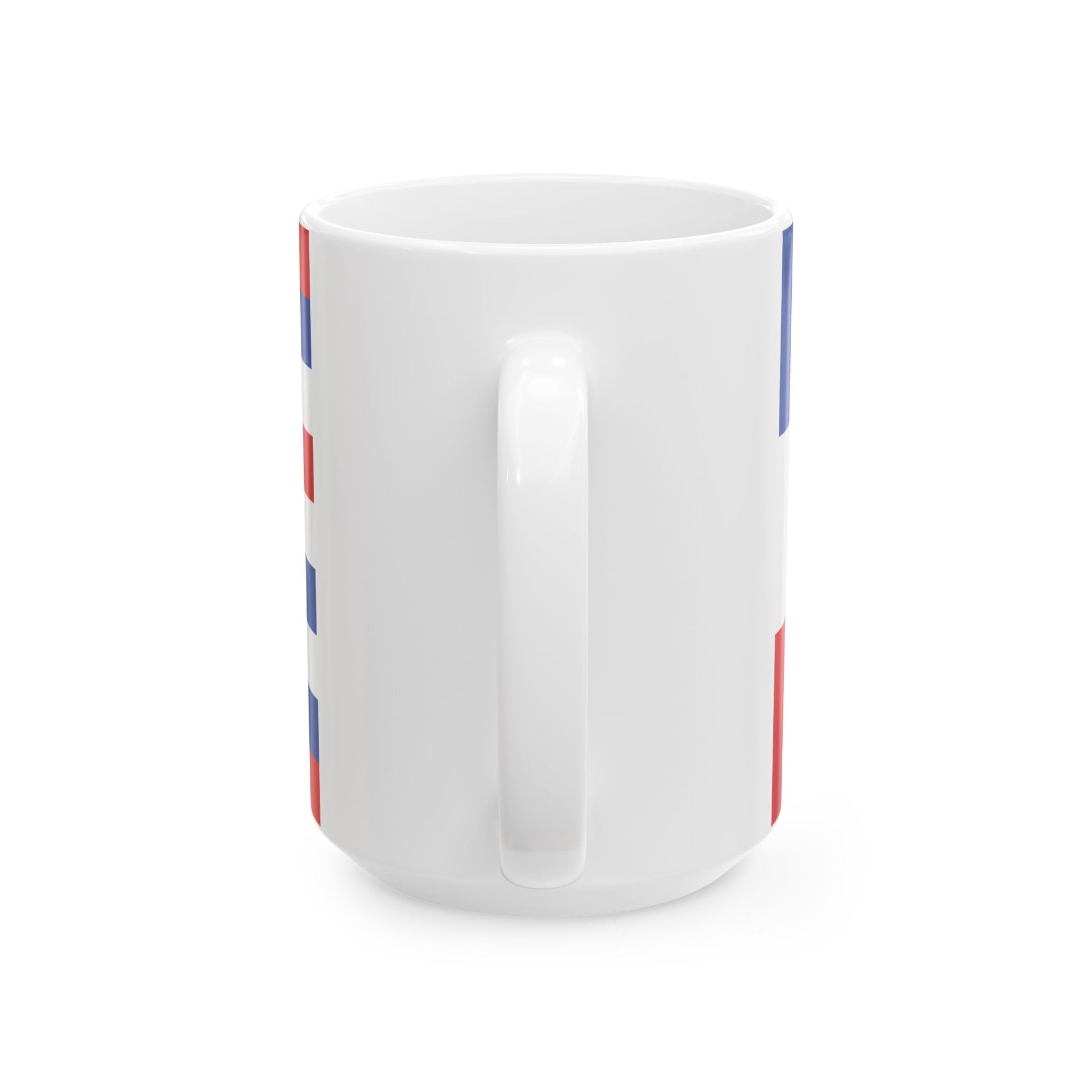 War Ensign of DF Yugoslavia 1942 (Croatia) White Coffee Mug-Go Mug Yourself