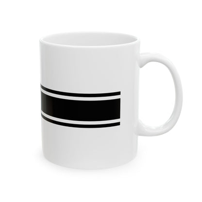 War Ensign of Germany 1903-1918 Flaggenbuch (Germany) White Coffee Mug-Go Mug Yourself