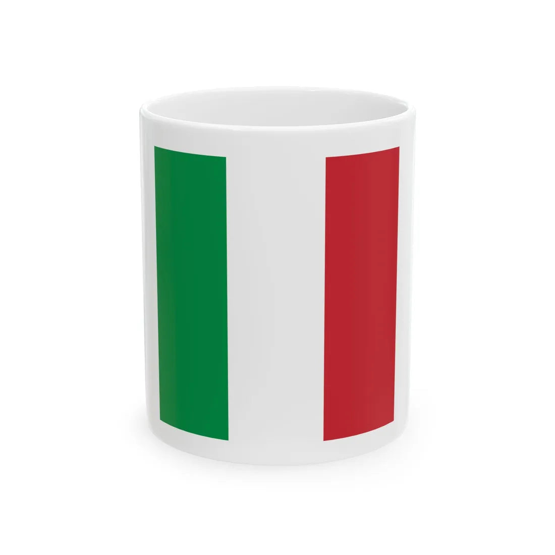 War Ensign of Italy (Italy) White Coffee Mug 11oz - Go Mug Yourself