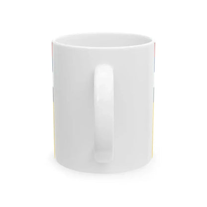 War Ensign of Manchukuo (China) White Coffee Mug - Go Mug Yourself