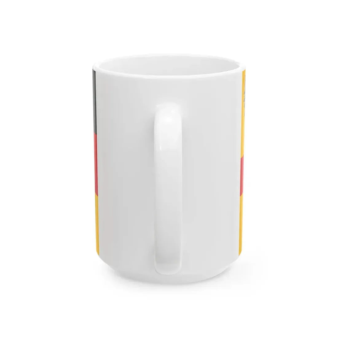 War ensign of the German Empire Navy 1848-1852 (Germany) White Coffee Mug - Go Mug Yourself
