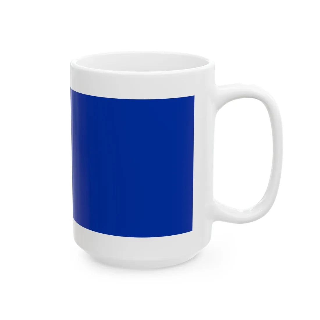 War Ensign of the Kingdom of Sardinia 1816-1848 aspect ratio 31-76 (Italy) White Coffee Mug - Go Mug Yourself
