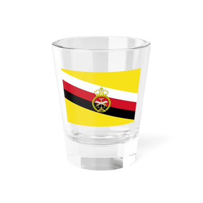 War Flag of Brunei (Brunei) Shot Glass 1.5oz 1.5oz - Go Mug Yourself
