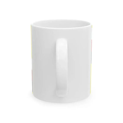 War Flag of Brunei (Brunei) White Coffee Mug - Go Mug Yourself