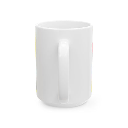 War Flag of Brunei (Brunei) White Coffee Mug-Go Mug Yourself