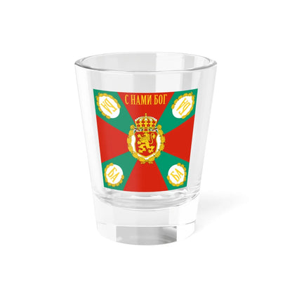 War flag of Bulgaria (Bulgaria) Shot Glass 1.5oz 1.5oz - Go Mug Yourself