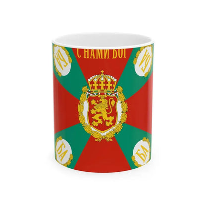 War flag of Bulgaria (Bulgaria) White Coffee Mug 11oz - Go Mug Yourself