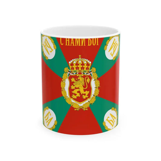 War flag of Bulgaria (Bulgaria) White Coffee Mug 11oz - Go Mug Yourself