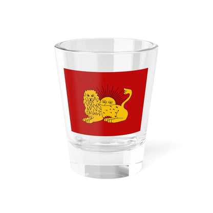 War Flag of Fath Ali Shah (Iran) Shot Glass 1.5oz 1.5oz - Go Mug Yourself