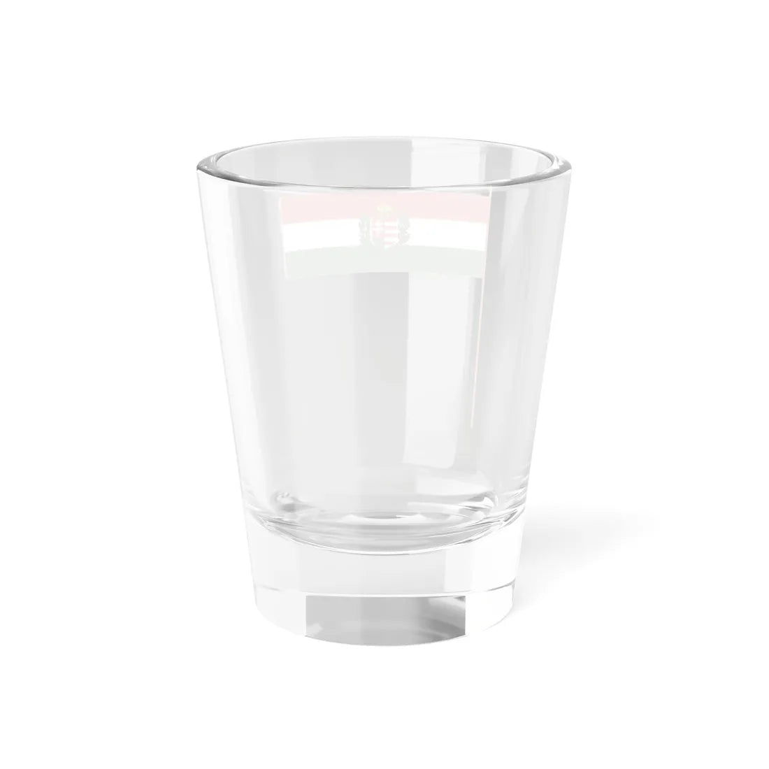 War Flag of Hungary 1939-1945 size IV with staff (Hungary) Shot Glass 1.5oz - Go Mug Yourself