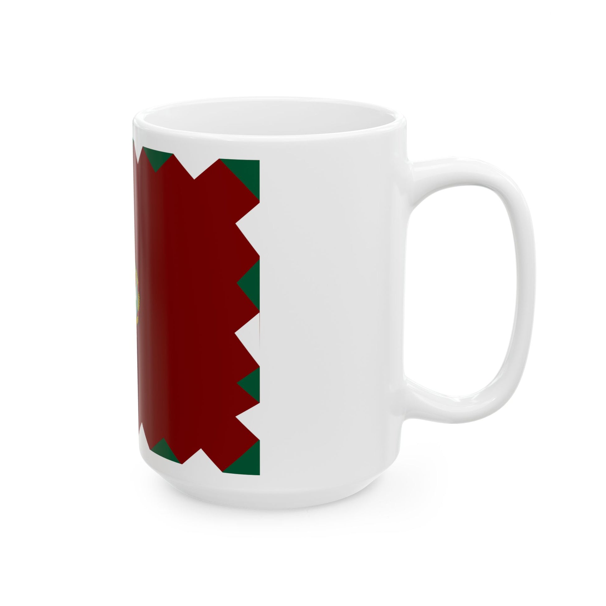 War Flag of Hungary 1957-89 (Hungary) White Coffee Mug-Go Mug Yourself