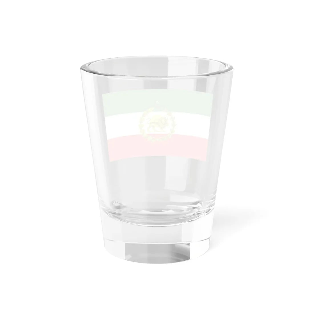 War flag of Iran 1925-1979 (Iran) Shot Glass 1.5oz - Go Mug Yourself