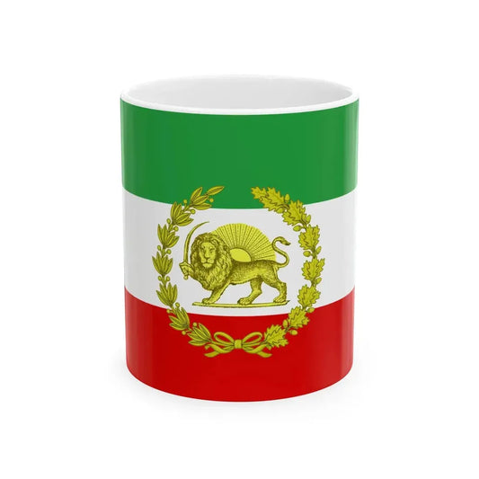 War flag of Iran 1979-1980 (Iran) White Coffee Mug 11oz - Go Mug Yourself