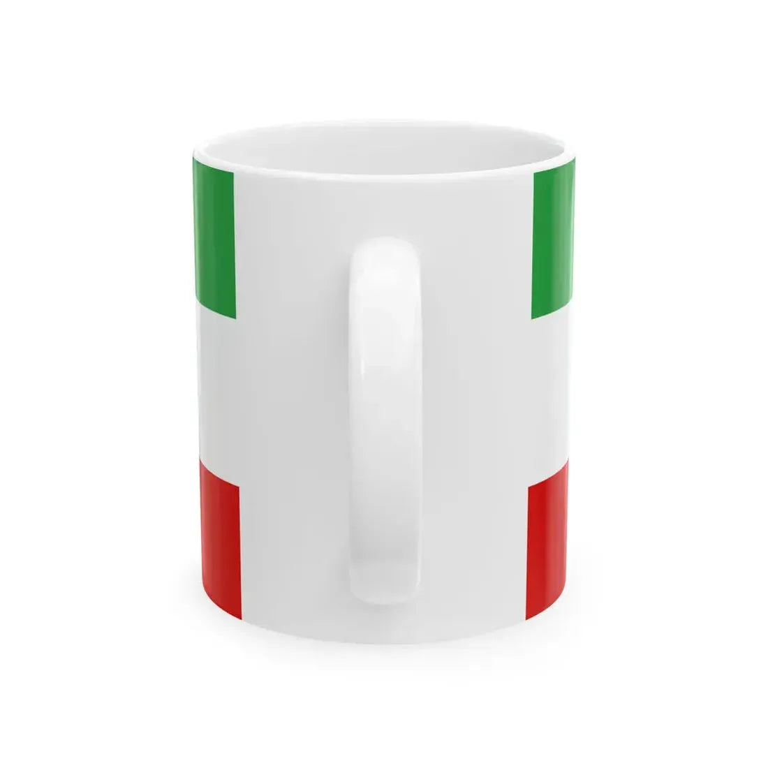 War flag of Iran 1979-1980 (Iran) White Coffee Mug - Go Mug Yourself