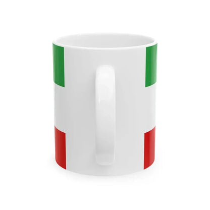 War flag of Iran 1979-1980 (Iran) White Coffee Mug - Go Mug Yourself