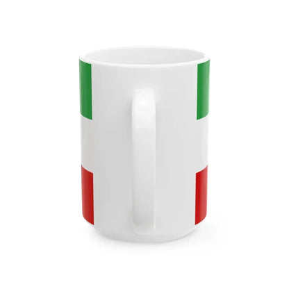 War flag of Iran 1979-1980 (Iran) White Coffee Mug - Go Mug Yourself