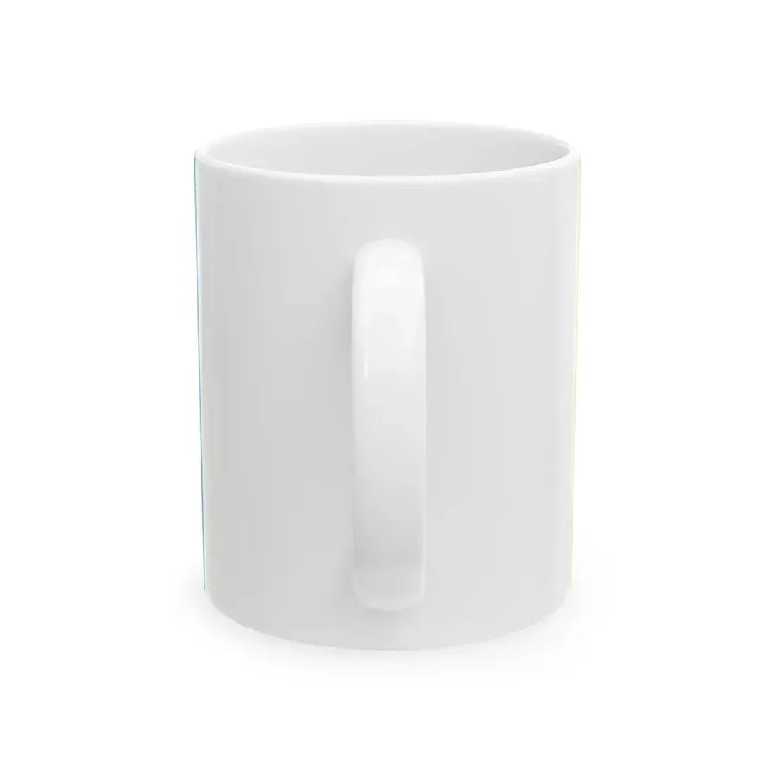 War Flag of Kazakhstan National Guard reverse (Kazakhstan) White Coffee Mug - Go Mug Yourself