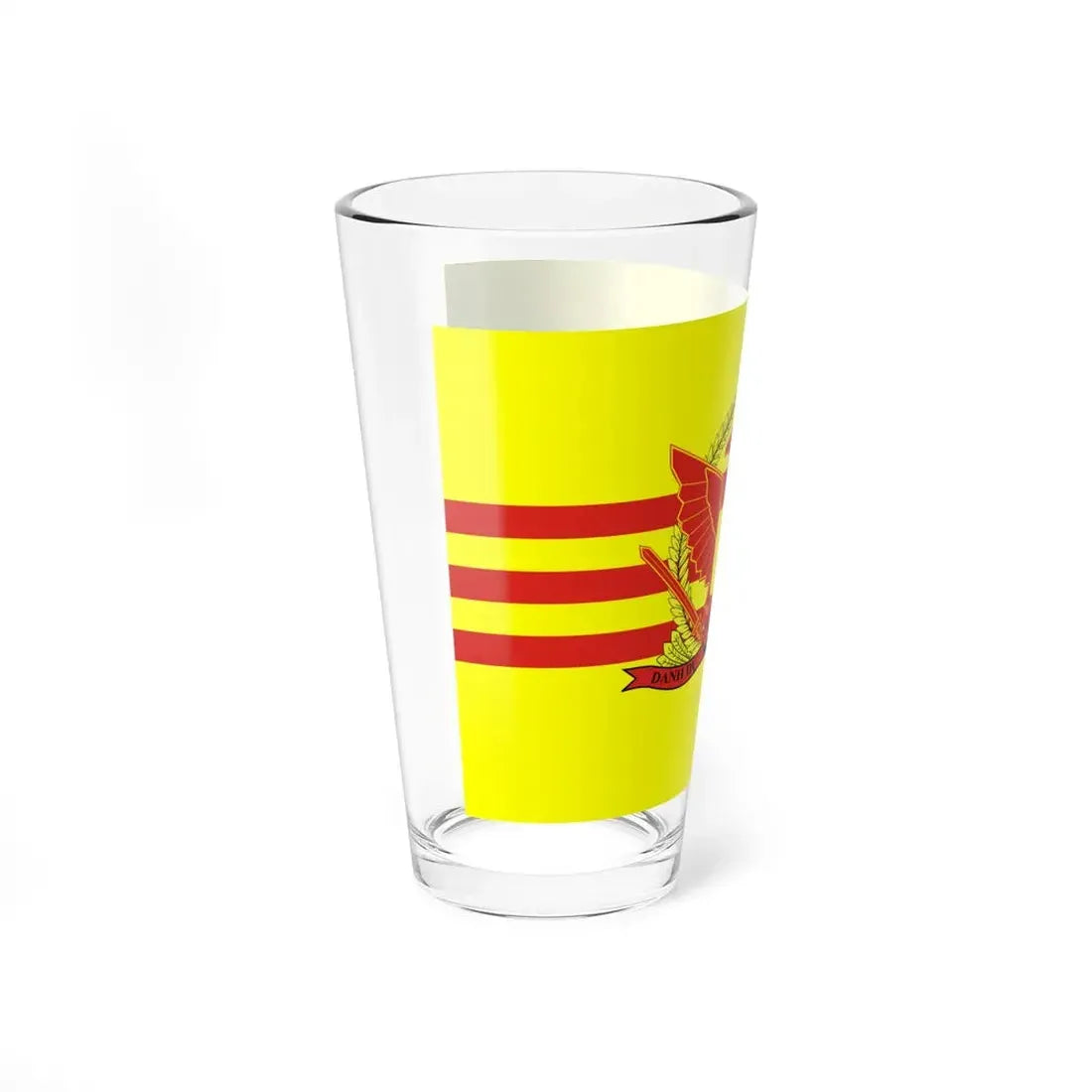 War flag of South Vietnam (Vietnam) Pint Glass 16oz - Go Mug Yourself
