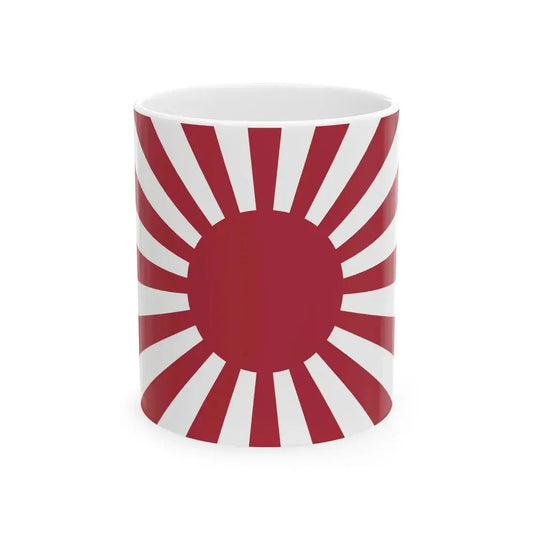 War flag of the Imperial Japanese Army 1868-1945 (Japan) White Coffee Mug 11oz - Go Mug Yourself