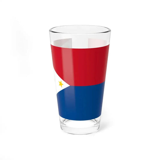 War Flag of the Philippines 1943-1945 (Philippines) Pint Glass 16oz 16oz - Go Mug Yourself