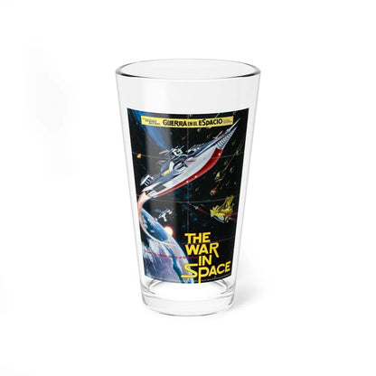 WAR IN SPACE (SPANISH) 1977 Movie Poster - Pint Glass 16oz-16oz-Go Mug Yourself