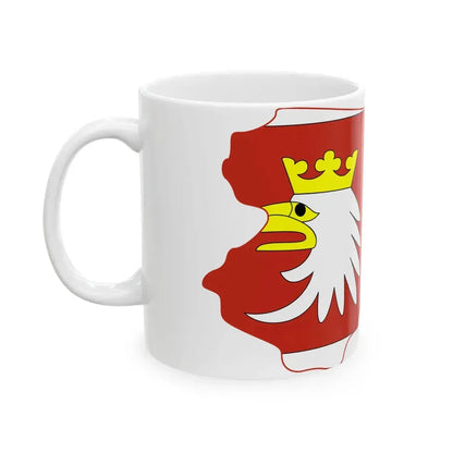 War-maz-geo-stub (Poland) White Coffee Mug - Go Mug Yourself