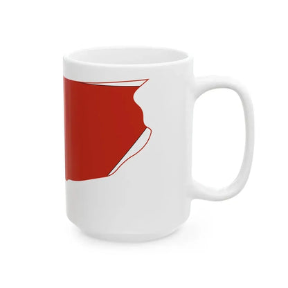 War-maz-geo-stub (Poland) White Coffee Mug - Go Mug Yourself
