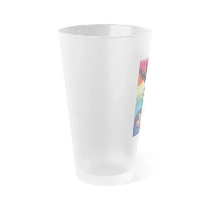 WAR OF THE GARGANTUAS 1966 Movie Poster - Frosted Pint Glass 16oz - Go Mug Yourself