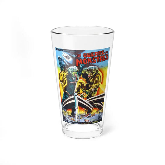 WAR OF THE GARGANTUAS (2) 1966 Movie Poster - Pint Glass 16oz 16oz - Go Mug Yourself