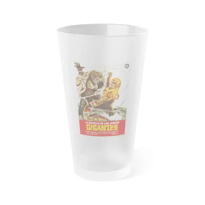 WAR OF THE GARGANTUAS (3) 1966 Movie Poster - Frosted Pint Glass 16oz 16oz Frosted - Go Mug Yourself