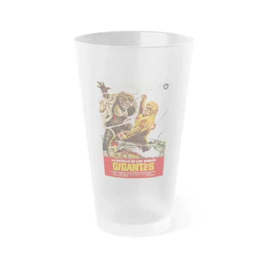 WAR OF THE GARGANTUAS (3) 1966 Movie Poster - Frosted Pint Glass 16oz 16oz Frosted - Go Mug Yourself