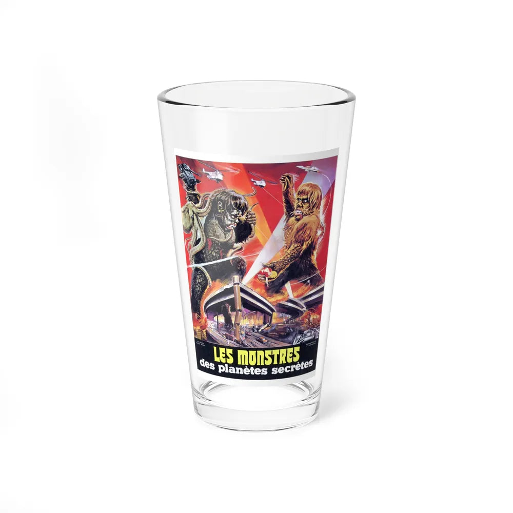 WAR OF THE GARGANTUAS (FRENCH) 1966 Movie Poster - Pint Glass 16oz-16oz-Go Mug Yourself