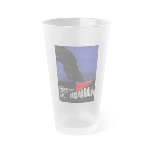 WAR OF THE GARGANTUAS (POLISH) 1966 Movie Poster - Frosted Pint Glass 16oz 16oz Frosted - Go Mug Yourself