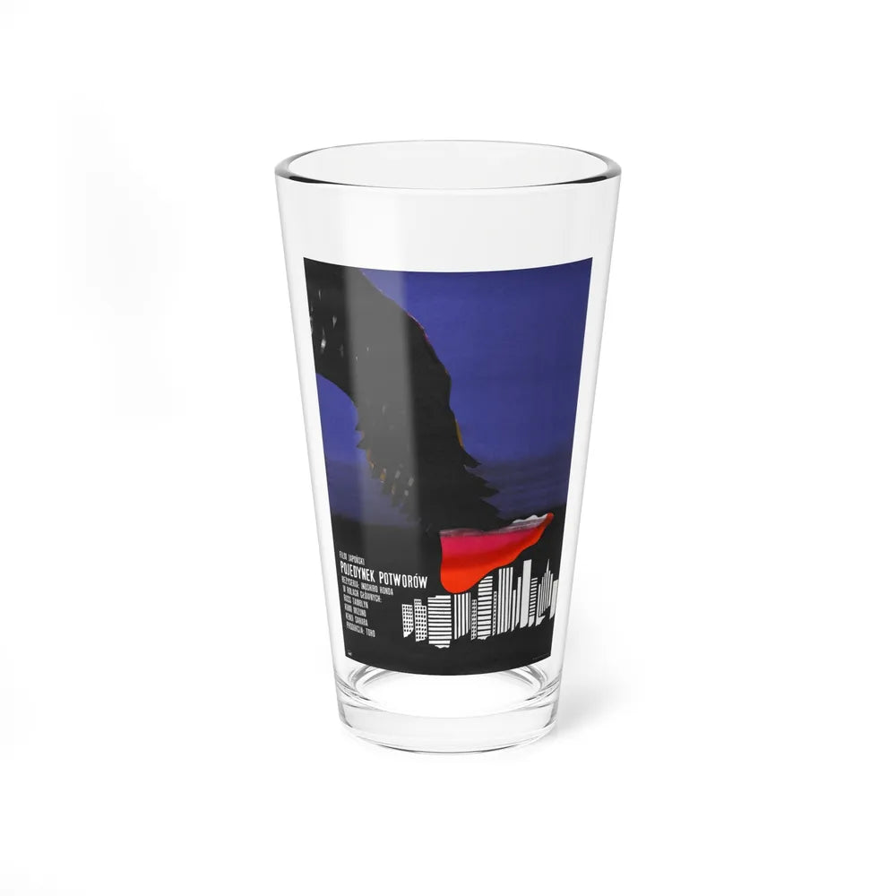 WAR OF THE GARGANTUAS (POLISH) 1966 Movie Poster - Pint Glass 16oz-16oz-Go Mug Yourself