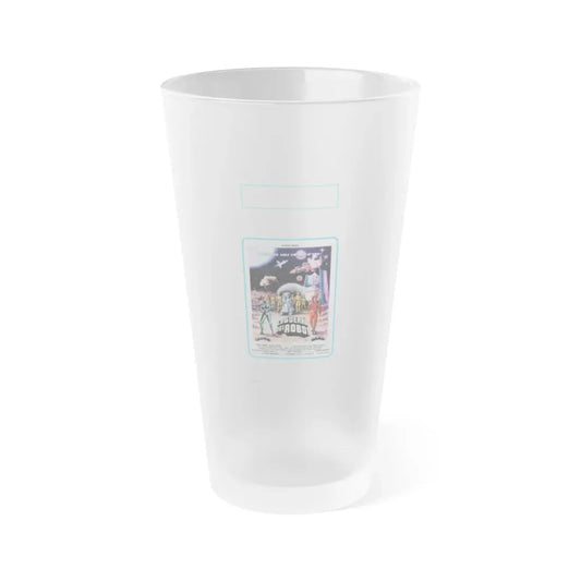 WAR OF THE ROBOTS 1978 Movie Poster - Frosted Pint Glass 16oz 16oz Frosted - Go Mug Yourself