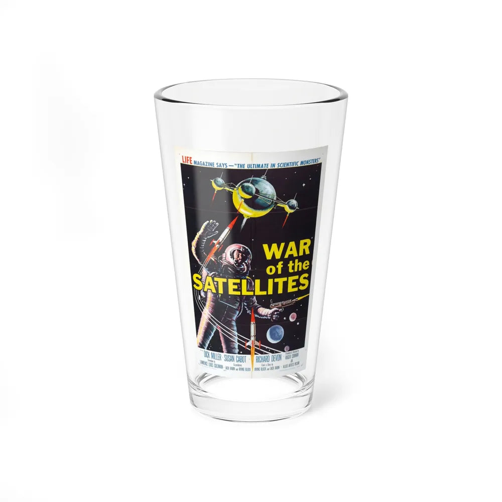 WAR OF THE SATELLITES 1958 Movie Poster - Pint Glass 16oz-16oz-Go Mug Yourself