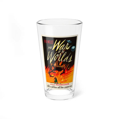 WAR OF THE WORLDS 1953 Movie Poster - Pint Glass 16oz-16oz-Go Mug Yourself