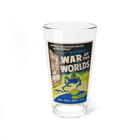 WAR OF THE WORLDS (2) 1953 Movie Poster - Pint Glass 16oz-16oz-Go Mug Yourself