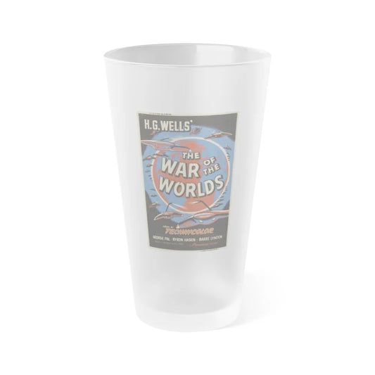 WAR OF THE WORLDS (3) 1953 Movie Poster - Frosted Pint Glass 16oz-16oz-Frosted-Go Mug Yourself