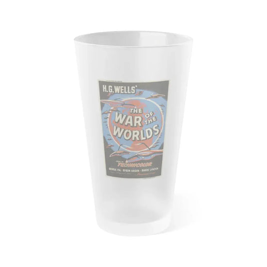 WAR OF THE WORLDS (3) 1953 Movie Poster - Frosted Pint Glass 16oz 16oz Frosted - Go Mug Yourself