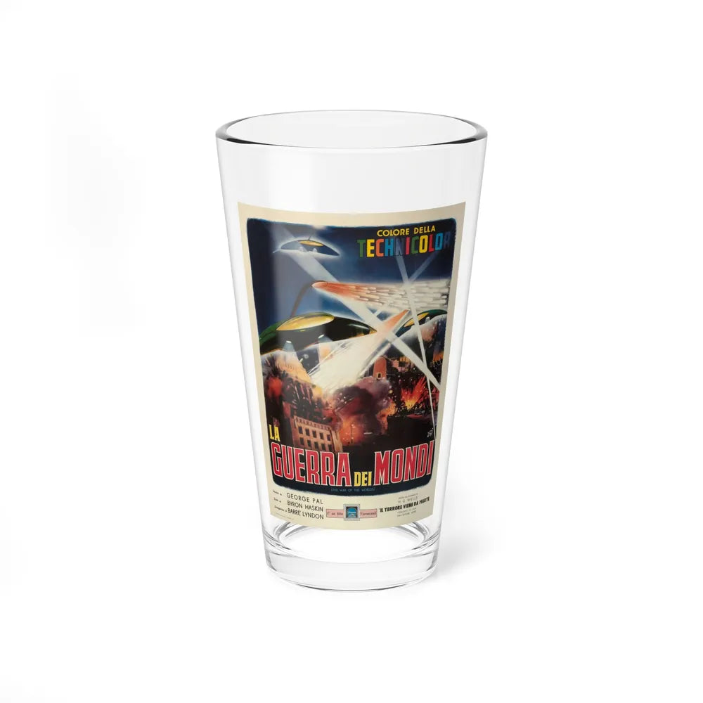 WAR OF THE WORLDS (ITALIAN) 1953 Movie Poster - Pint Glass 16oz-16oz-Go Mug Yourself