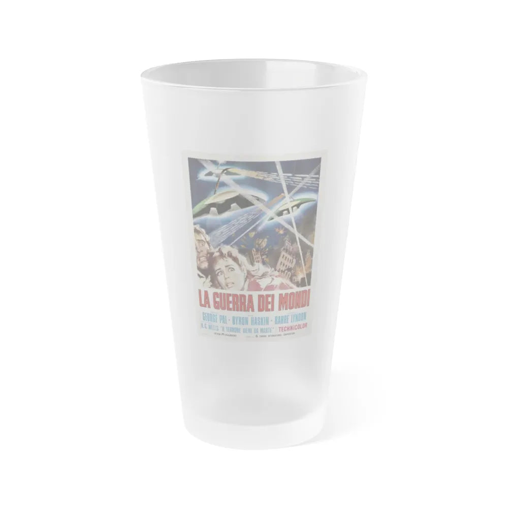 WAR OF THE WORLDS (SPANISH 2) 1953 Movie Poster - Frosted Pint Glass 16oz-16oz-Frosted-Go Mug Yourself