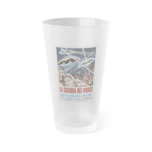 WAR OF THE WORLDS (SPANISH 2) 1953 Movie Poster - Frosted Pint Glass 16oz-16oz-Frosted-Go Mug Yourself