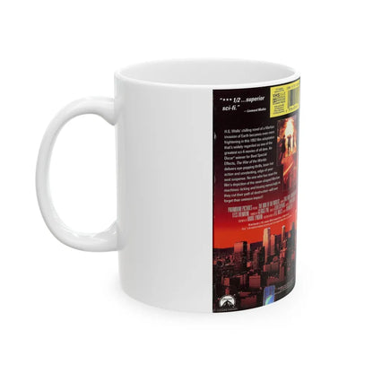 WAR OF THE WORLDS (VHS COVER) - White Coffee Mug-Go Mug Yourself