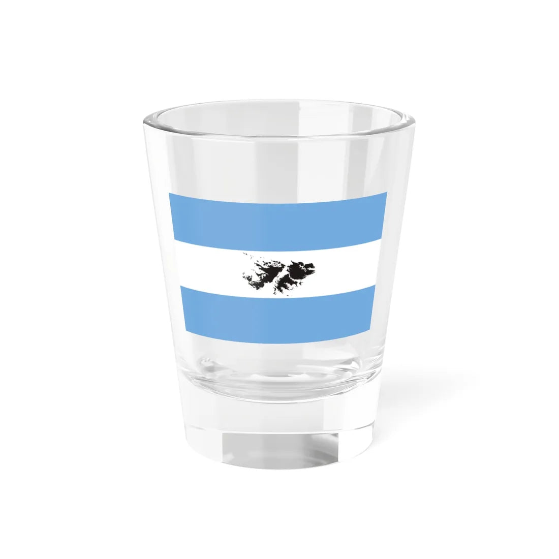 War Veterans Flag (Argentina) Shot Glass 1.5oz 1.5oz - Go Mug Yourself